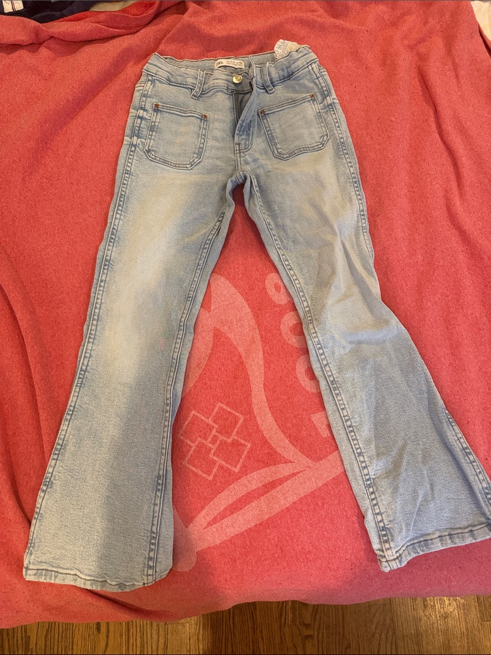 Light Blue Men's Flared Jeans